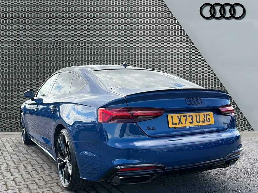 Audi A5 Black Edition 40 Tdi Quattro 204 Ps S Tronic Blue #3