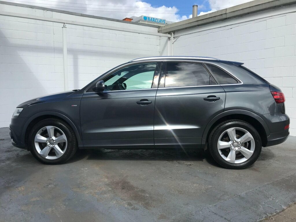Audi Q3 2.0 Tdi S Line S Tronic Quattro Euro 5 Ss Grey #4