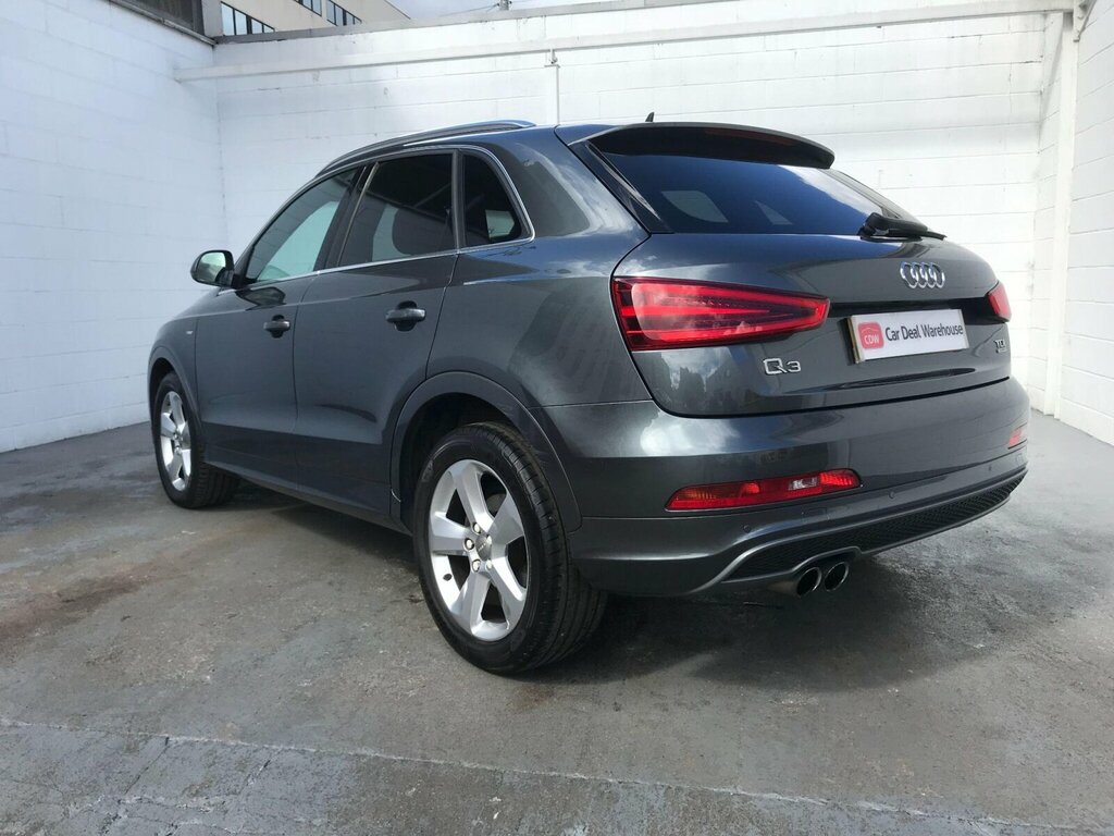 Audi Q3 2.0 Tdi S Line S Tronic Quattro Euro 5 Ss Grey #3