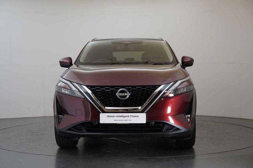 Nissan Qashqai 1.3 Dig-t Mh 140 N-connecta With Glass Roof Sat Red #4