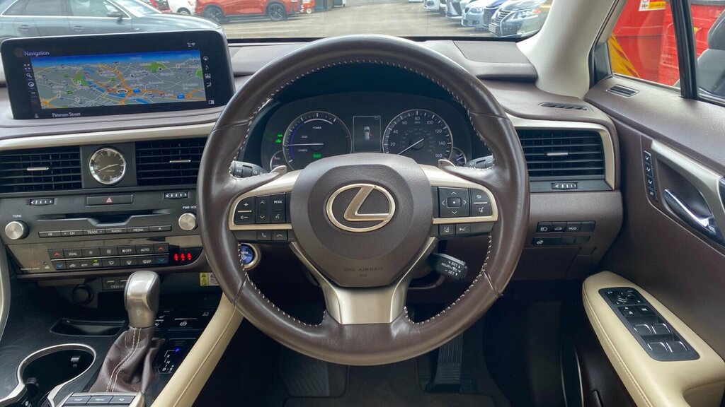 Lexus RX 450H 3.5 V6 F-sport Tech Safety Pack Black #8