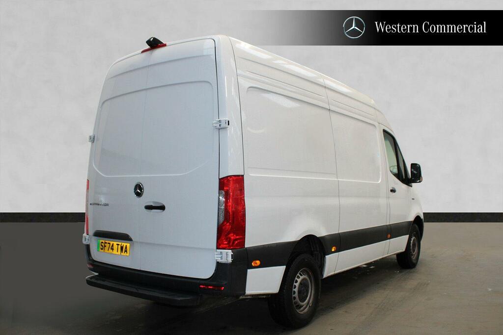 Mercedes-Benz eSprinter 320 81Kwh Pro Panel Van Rwd L2 H White #4