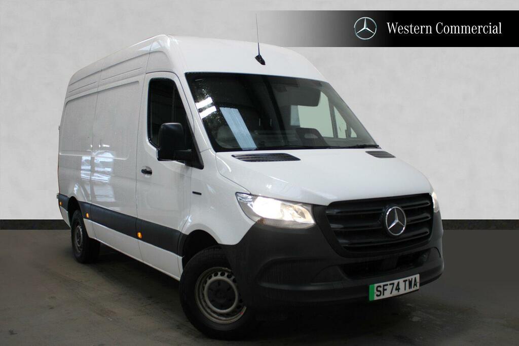 Mercedes-Benz eSprinter 320 81Kwh Pro Panel Van Rwd L2 H White #5