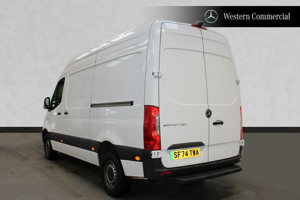 Mercedes-Benz eSprinter 320 81Kwh Pro Panel Van Rwd L2 H White #6