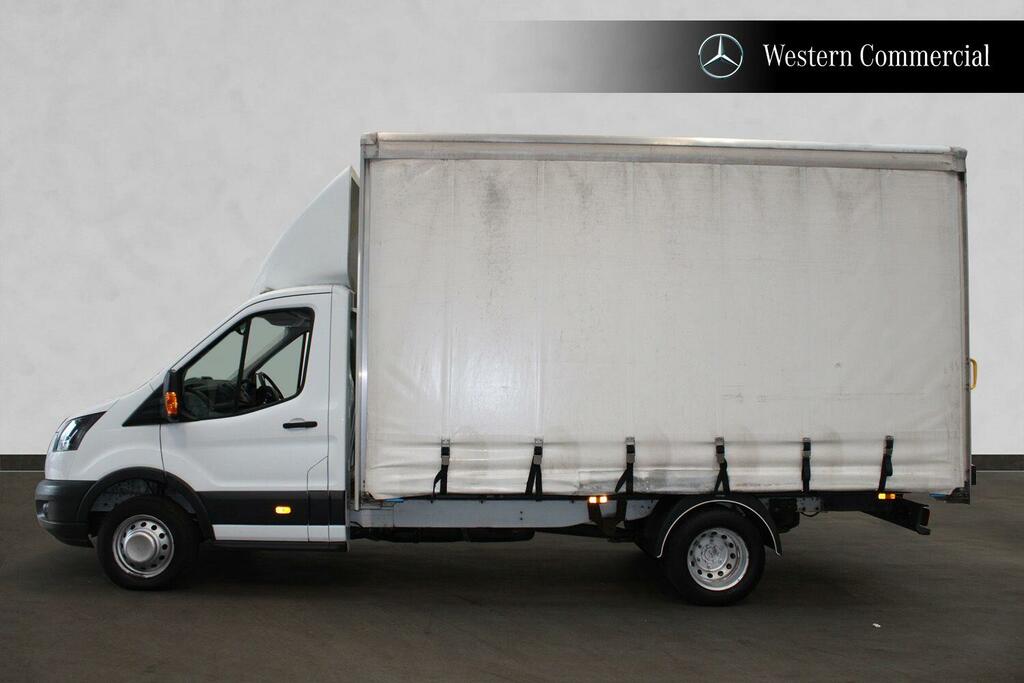 Ford Transit Custom 350 L4 Rwd Ecoblue 130Ps Curtain Side White #2