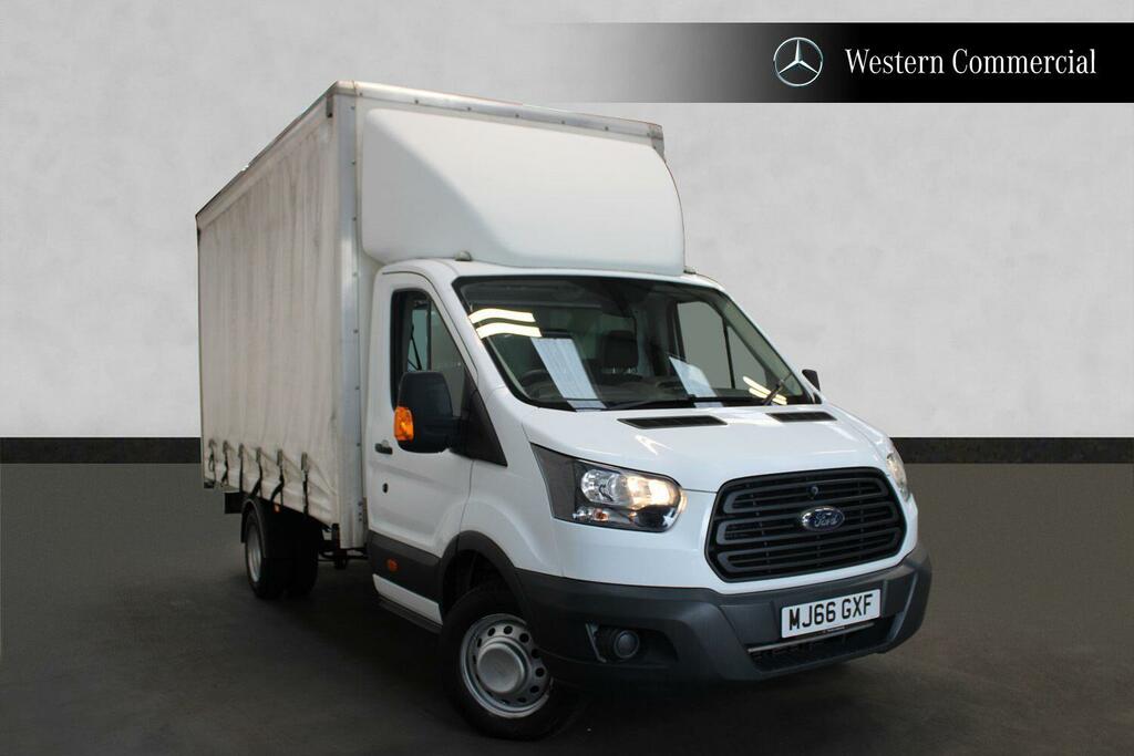 Ford Transit Custom 350 L4 Rwd Ecoblue 130Ps Curtain Side White