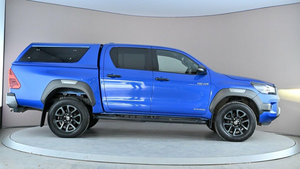 Toyota HILUX 2.8 D-4d Invincible X 4Wd Euro 6 Ss YY72MKV Blue #6