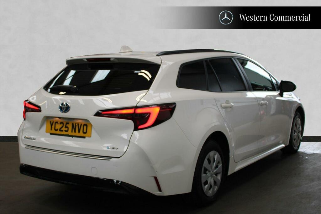 Toyota Corolla 1.8 Vvt-h Car Derived Van Hybrid Cvt Eu YC25NVO White #5