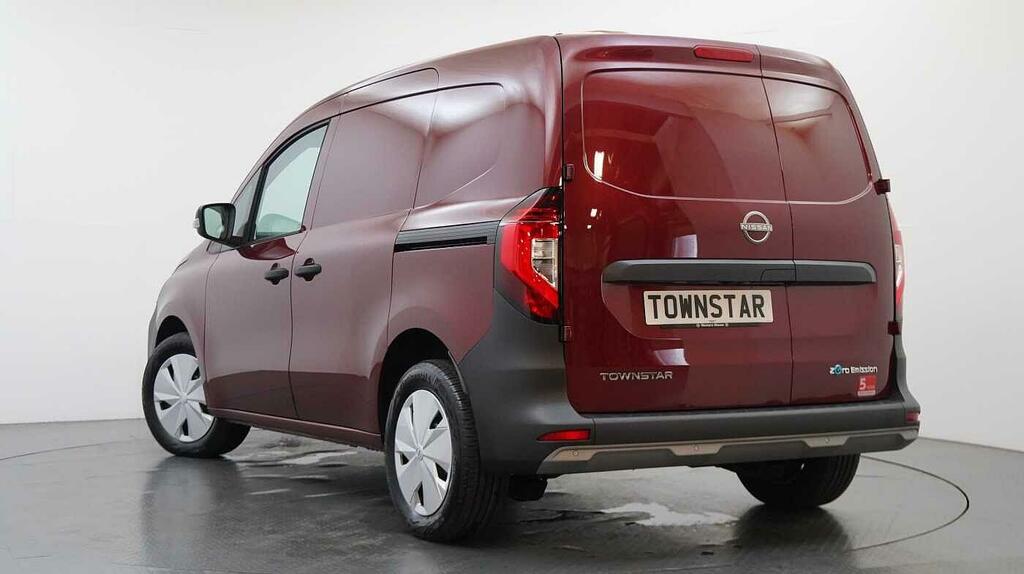 Nissan TOWNSTAR 45Kwh Acenta L1 Panel Van 22Kw Obc Red #3