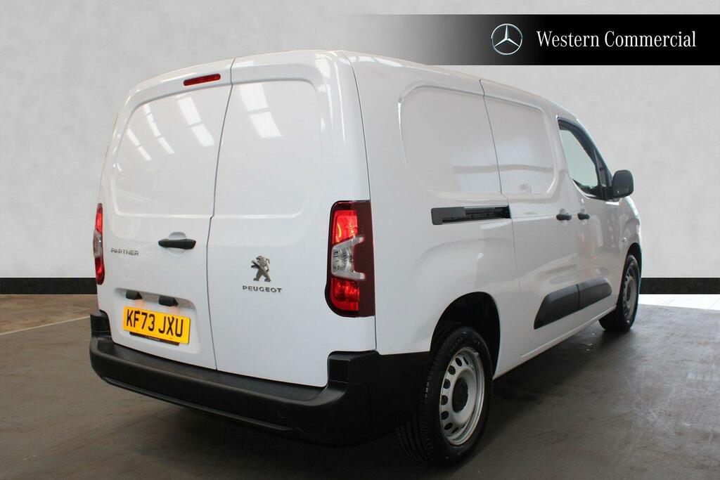 Peugeot Partner 1.5 Bluehdi 950 Professional Premium Long Panel White #4