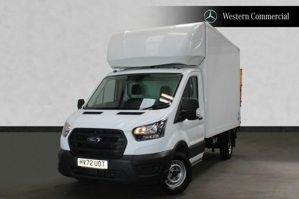 Ford Transit Custom 2.0 350 Ecoblue Leader Luton Fwd White
