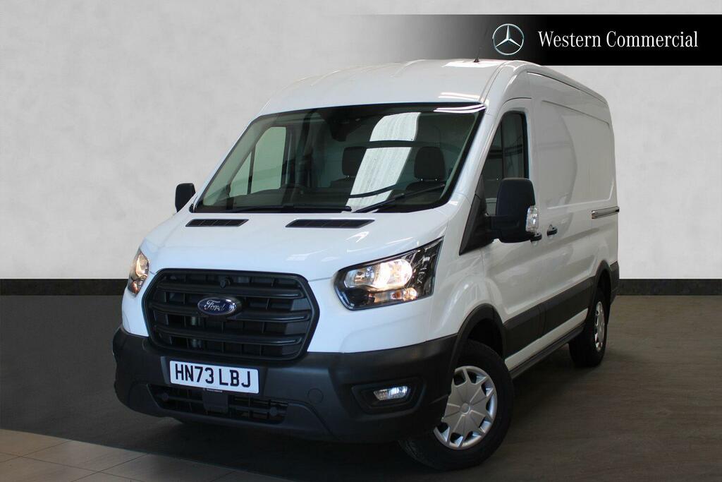 Ford Transit Custom 2.0 350 Ecoblue Trend Panel Van White