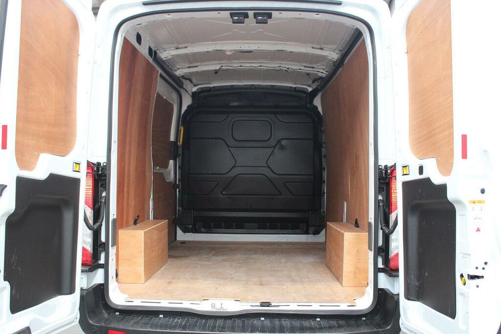 Ford Transit Custom 2.0 350 Ecoblue Trend Panel Van White #2