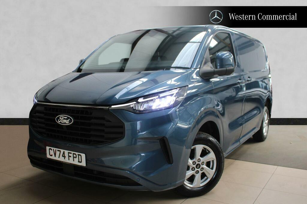 Ford Transit Custom 2.0 300 Ecoblue Limited Panel Van Manua Blue