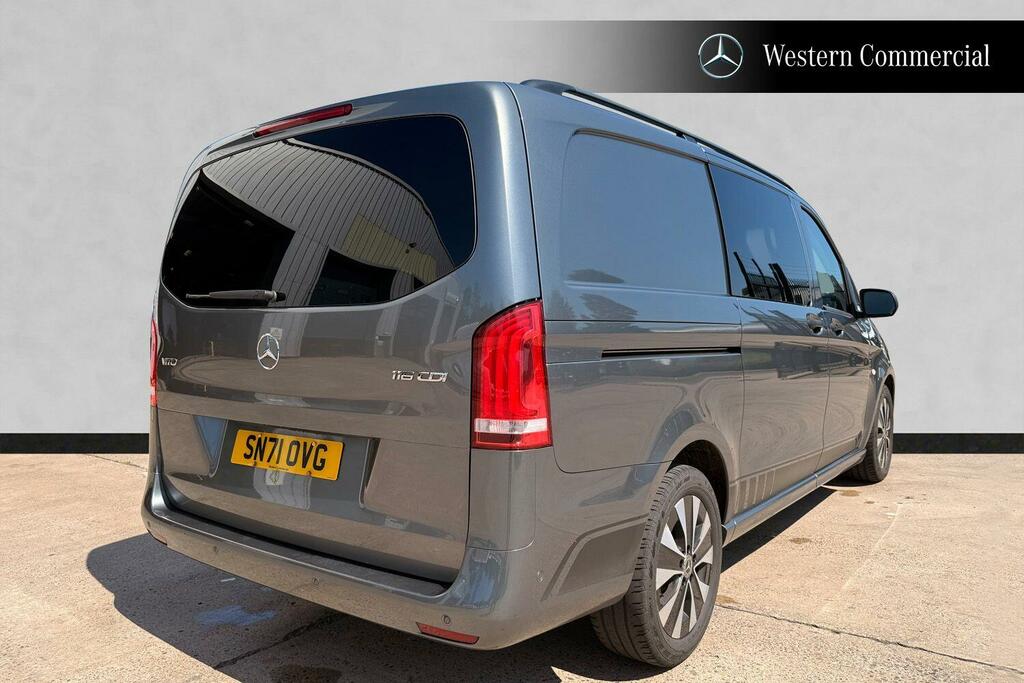Mercedes-Benz Vito 2.0 116 Cdi Sport Crew Van Double Cab G SN71OVG Grey #6
