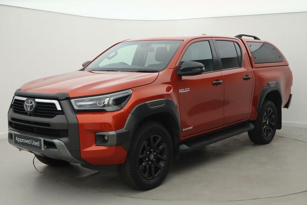 Toyota HILUX 2.8 D-4d Invincible X 4Wd Euro 6 Ss Orange #3