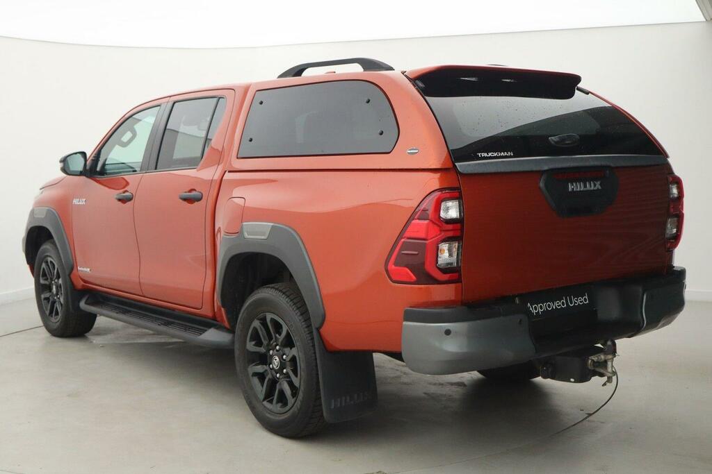 Toyota HILUX 2.8 D-4d Invincible X 4Wd Euro 6 Ss Orange #4