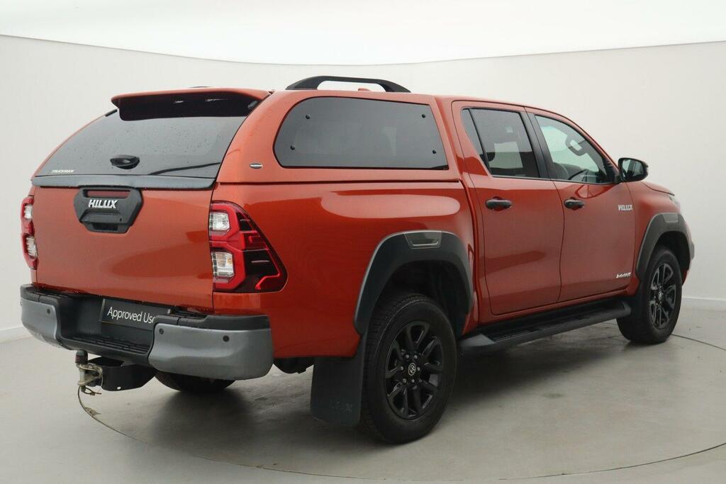Toyota HILUX 2.8 D-4d Invincible X 4Wd Euro 6 Ss Orange #2