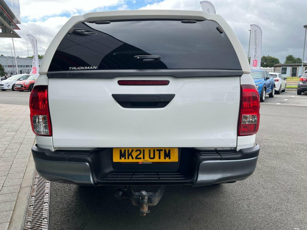 Toyota HILUX 2.4 D-4d Active Extra Cab Pickup 4Wd Euro 6 Ss White #5