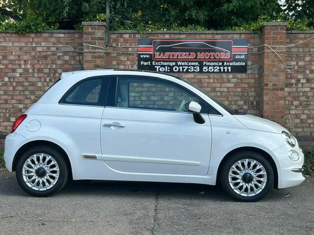 Fiat 500 Hatchback 1.2 Lounge Euro 6 Ss 201616 AY16VDD White #3