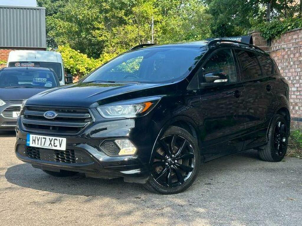 Ford Kuga Suv 2.0 Tdci St-line X Awd Euro 6 Ss 2017 HY17XCV Black #5