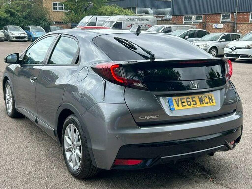 Honda Civic Hatchback 1.6 I-dtec Se Plus Navi Euro 5 Ss 5 VE65WCN Grey #4