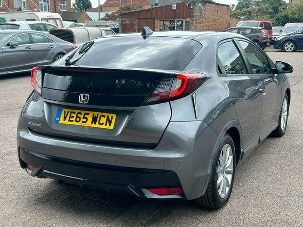 Honda Civic Hatchback 1.6 I-dtec Se Plus Navi Euro 5 Ss 5 VE65WCN Grey #6