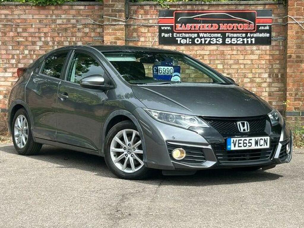 Honda Civic Hatchback 1.6 I-dtec Se Plus Navi Euro 5 Ss 5 VE65WCN Grey
