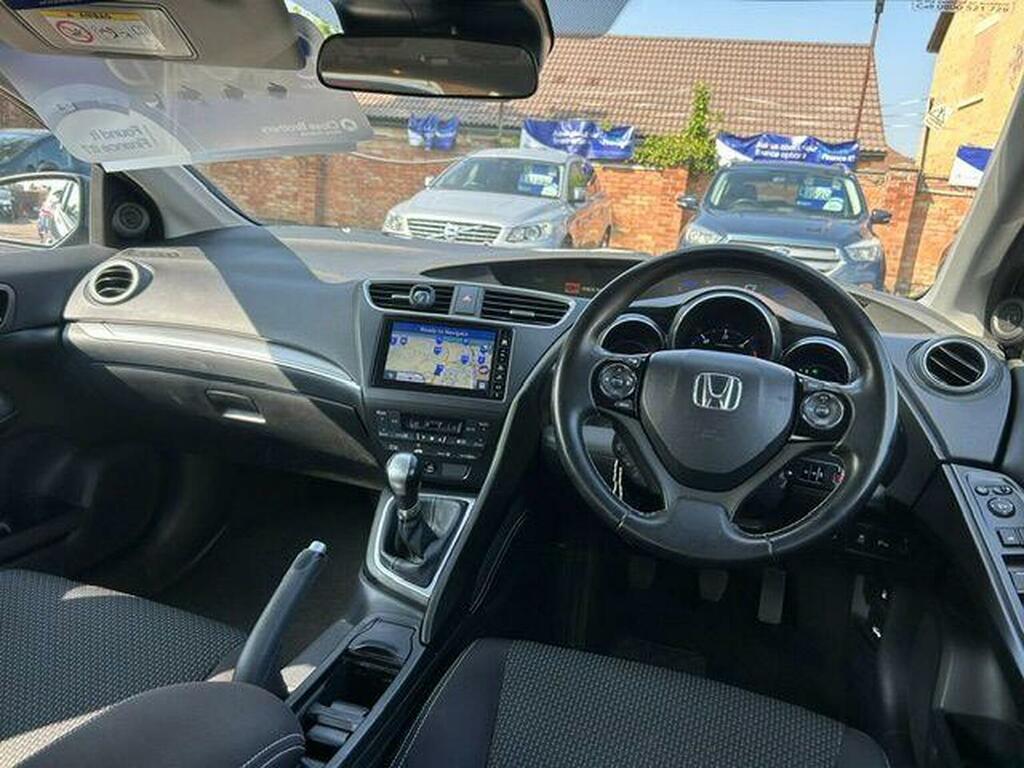 Honda Civic Hatchback 1.6 I-dtec Se Plus Navi Euro 5 Ss 5 VE65WCN Grey #3