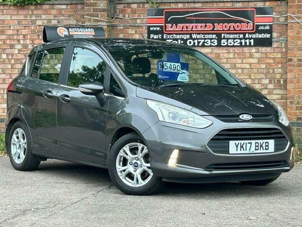 Ford B-Max Mpv 1.0T Ecoboost Zetec Navigator Euro 6 2017 Grey