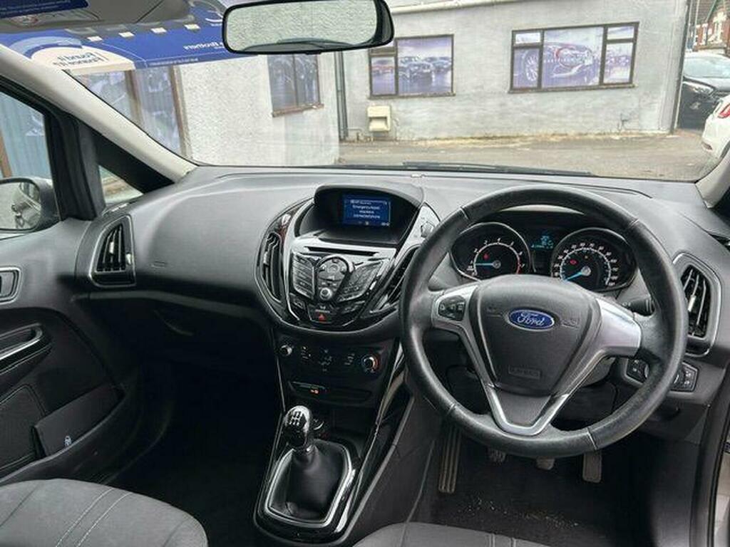 Ford B-Max Mpv 1.0T Ecoboost Zetec Navigator Euro 6 2017 YK17BKB Grey #2