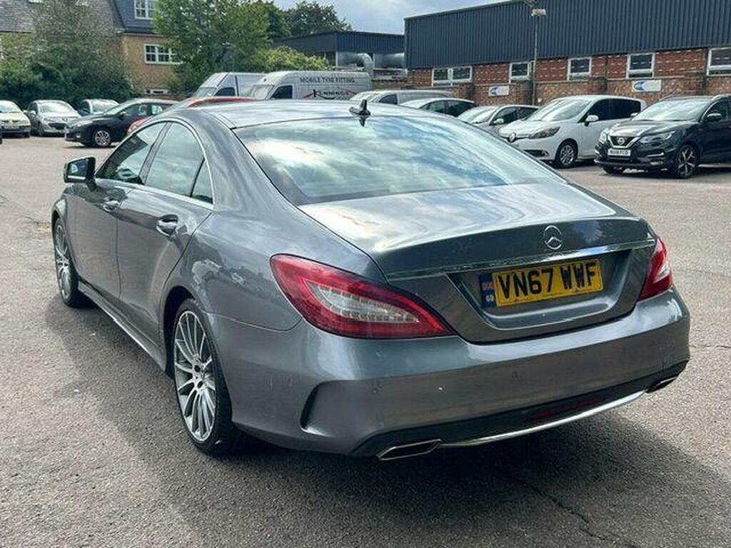 Mercedes-Benz CLS Saloon 2.1 Cls220d Amg Line Coupe G-tronic Euro 6 Grey #4