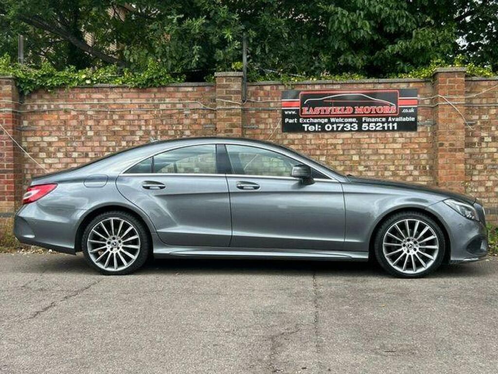Mercedes-Benz CLS Saloon 2.1 Cls220d Amg Line Coupe G-tronic Euro 6 Grey #2