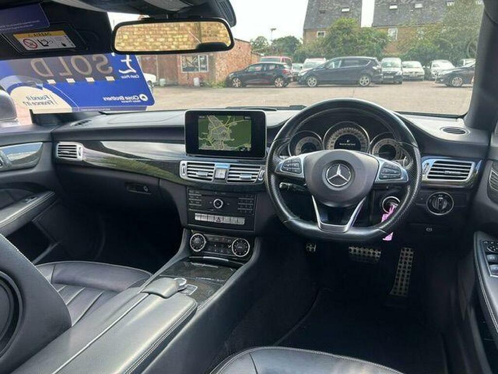 Mercedes-Benz CLS Saloon 2.1 Cls220d Amg Line Coupe G-tronic Euro 6 Grey #3