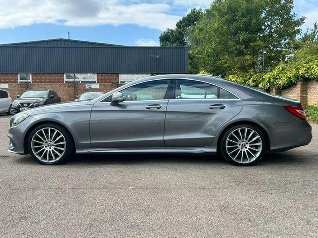 Mercedes-Benz CLS Saloon 2.1 Cls220d Amg Line Coupe G-tronic Euro 6 Grey #5