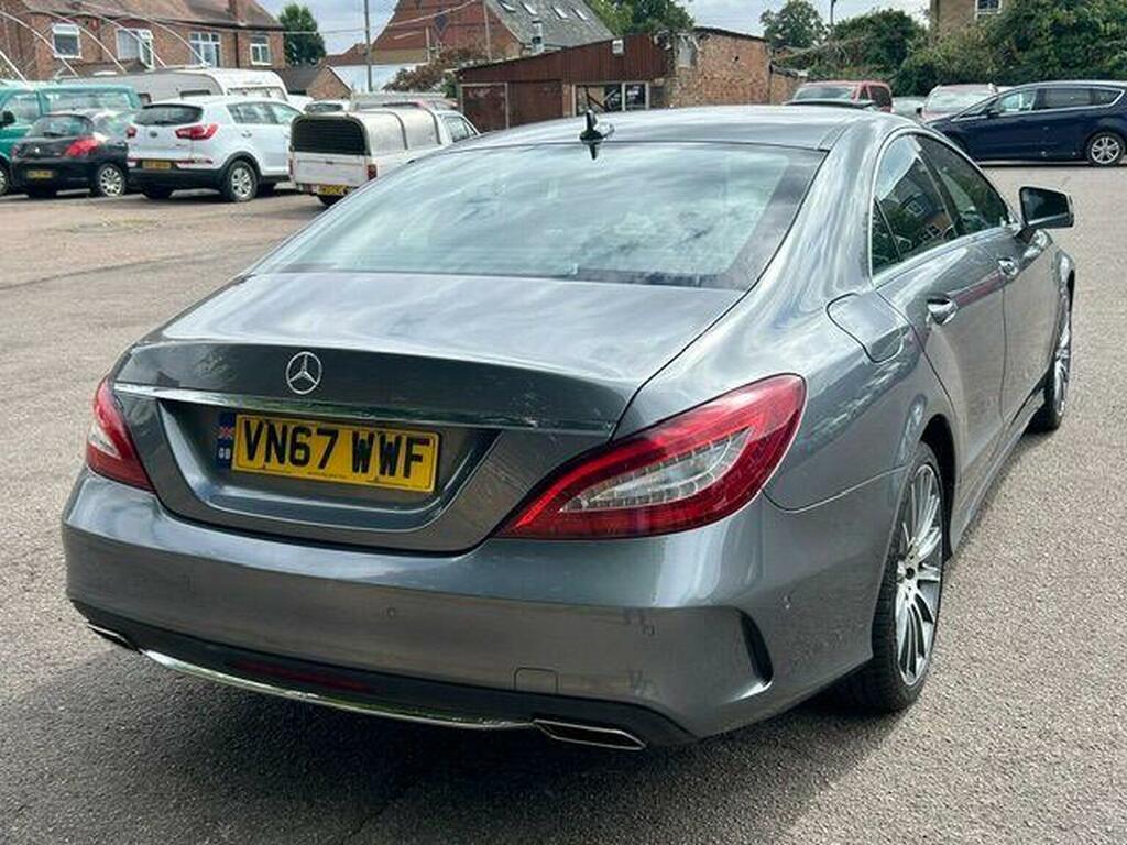Mercedes-Benz CLS Saloon 2.1 Cls220d Amg Line Coupe G-tronic Euro 6 Grey #6