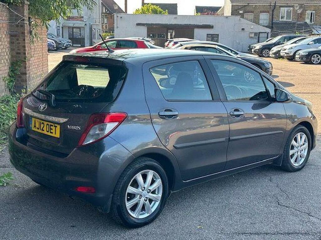 Toyota Yaris Hatchback 1.33 Dual Vvt-i Tr Multidrive S Euro 5 5 AJ12OET Grey #6