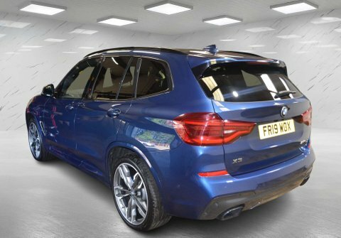 BMW X3 3.0 M40d Suv FR19WOX Blue #5