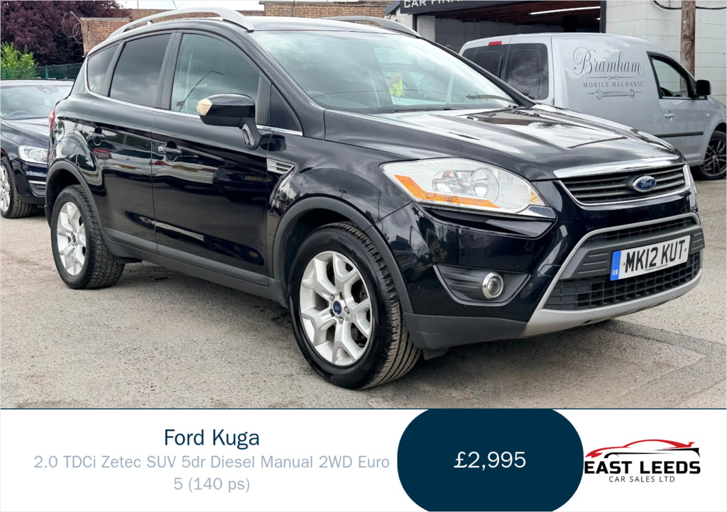 Ford Kuga 2.0 Zetec Tdci Awd 138 Bhp White #1