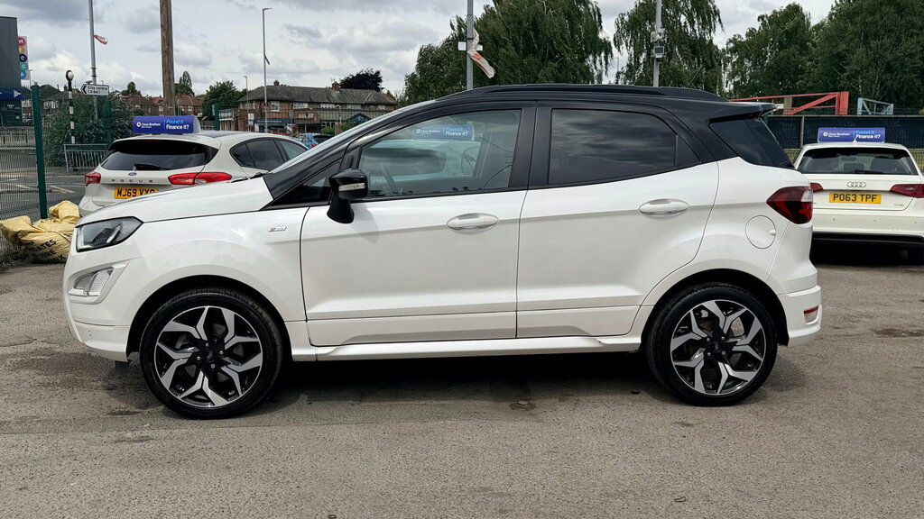 Ford Ecosport 1.0T Ecoboost St-line Suv Euro 6 EY68XBT White #6