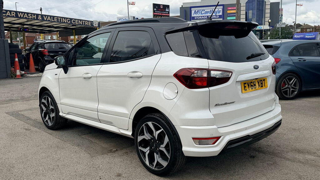Ford Ecosport 1.0T Ecoboost St-line Suv Euro 6 EY68XBT White #5