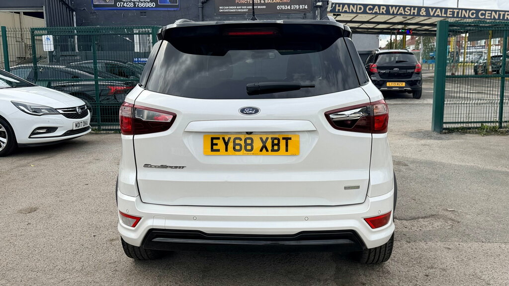 Ford Ecosport 1.0T Ecoboost St-line Suv Euro 6 EY68XBT White #4