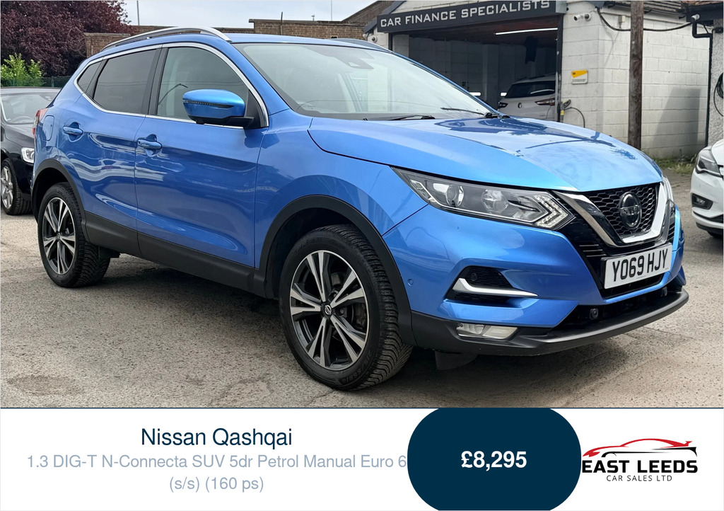 Nissan Qashqai 1.3 Dig-t N-connecta Suv Euro 6 Blue