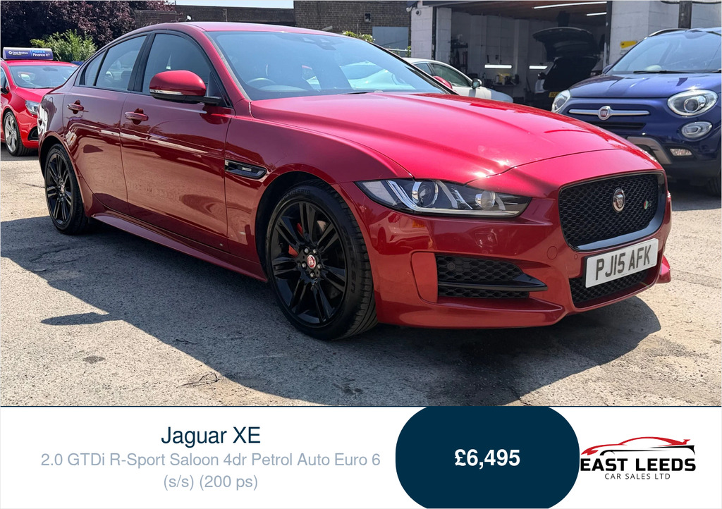 Jaguar XE 2.0 Gtdi R-sport Saloon Euro 6 S Red