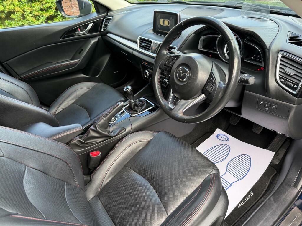 Mazda 3 2.0 Skyactiv-g Sport Nav Fastback Euro 6 Ss Blue #13
