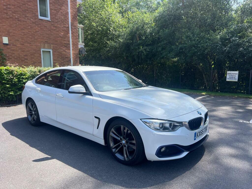 BMW 4 Series Gran Coupe Hatchback 2.0 420D Sport Euro 6 Ss 20 White