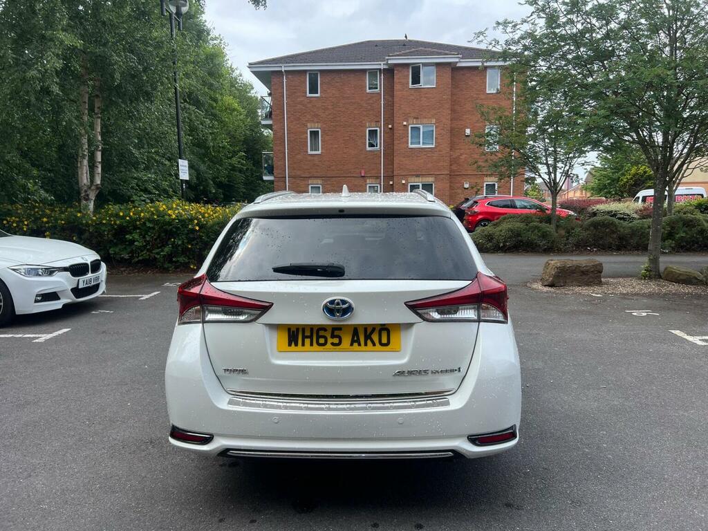 Toyota Auris Estate 1.8 Vvt-h Excel Touring Sports Cvt Euro 6 WH65AKO White #5