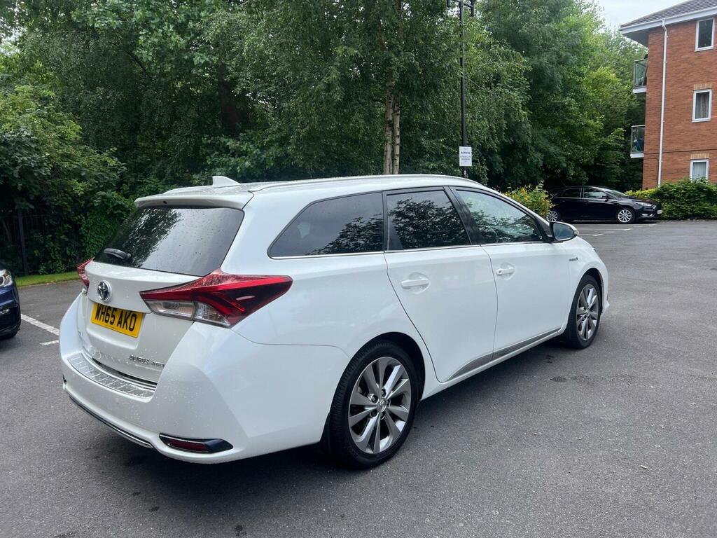 Toyota Auris Estate 1.8 Vvt-h Excel Touring Sports Cvt Euro 6 WH65AKO White #6