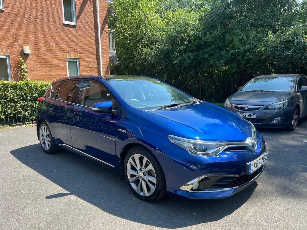 Toyota Auris Hatchback 1.8 Vvt-h Excel Cvt Euro 6 Ss Sa LK67YEX Blue
