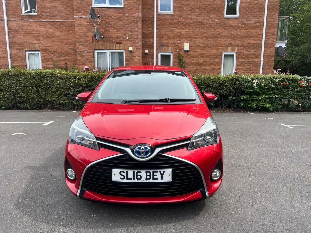 Toyota Yaris Hatchback 1.5 Vvt-h Excel E-cvt Euro 6 15In A SL16BEY Red #2